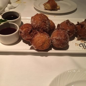 The Palm - Tysons - Hot donuts shaken in a bag of sugar at the table was a hit with the teens - Seafood Near Me - Tysons Corner, Virginia The Palm - Tysons - Hot donuts shaken in a bag of sugar at the table was a hit with the teens - Seafood Near Me - Tysons Corner, Virginia