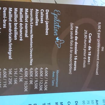 Lili Ness Institut - Carte des soins en août 2014 - Beauty & Spas Near Me
