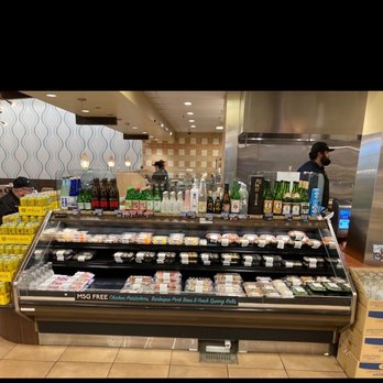 Bristol Farms - Sushi & Sake Counter (with a little Daniel San on the side ;) - Beer, Wine & Spirits Near Me - Palm Desert, California