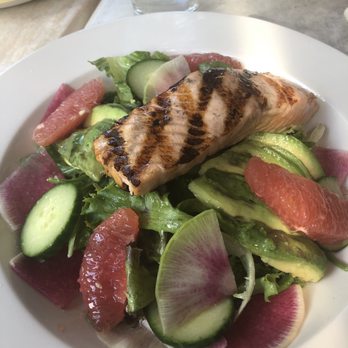 Nizza - Salmon salad with avocado, watermelon radish and citrus. - Italian Near Me - New York, New York