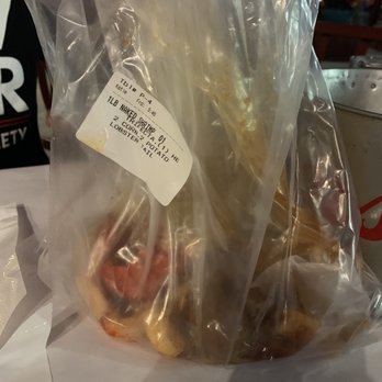 Angry Crab Shack - This is how the food is served - Seafood Near Me - Surprise, Arizona
