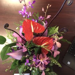 Flowers when they first came
