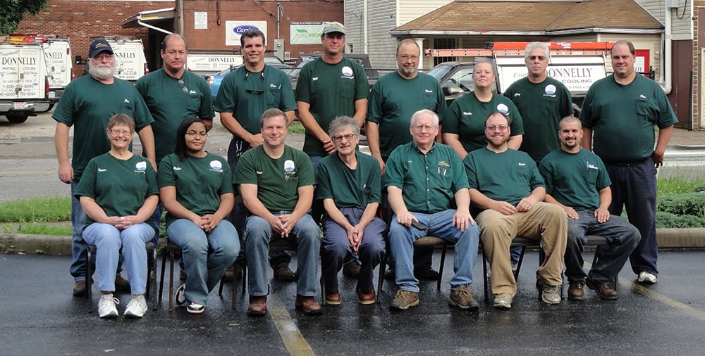 Slide of Original Donnelly Heating Cooling & Electric