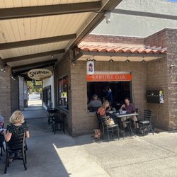Sakura Ojai - Outdoor seatings are available