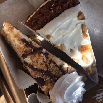 Cafe Veneto - A delicious carrot cake to go and I forgot the name of the other.  Both, soooooo good! - Breakfast & Brunch Near Me - Jacksonville, Florida