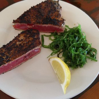 Chowder Ted's - Seared Tuna and seaweed salad - Seafood Near Me - Jacksonville, Florida