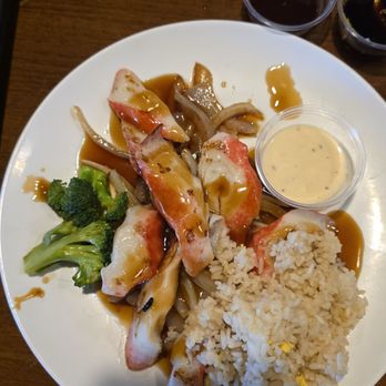 Dynamite Sushi Steak & Grill - This what they called teriyaki crab?  It's Imitation crabmeat ... why not call it that? - Sushi Bars Near Me - Gainesville, Georgia