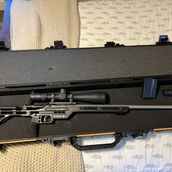 Oregon Rifleworks - Custom built Masterworks Arms 6MM Creedmore. hit steel at 1,200 yrds!