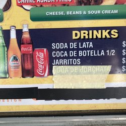 Taco’s Michoacan - Drinks menu