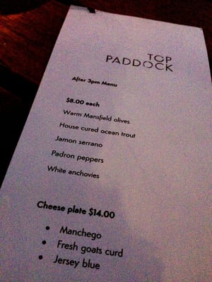 Top Paddock Cafe by null