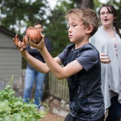 Abintra Montessori School - Gardening is a part of the curriculum school-wide.