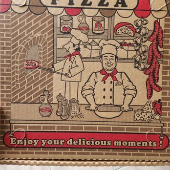 Fusion Pizza - I love the art on their box. - Chicken Wings Near Me - Vallejo, California