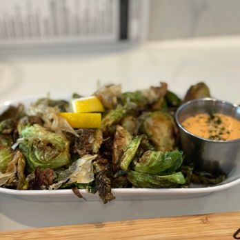 Oak & Coal - Blistered Brussels - Japanese Near Me - Costa Mesa, California Oak & Coal - Blistered Brussels - Japanese Near Me - Costa Mesa, California