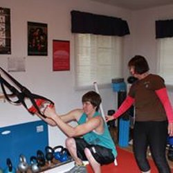 Suspension Training with a cliient