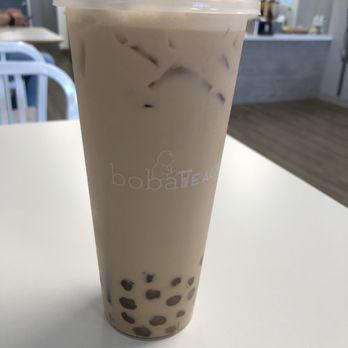 bobaTEAque - Ceylon Black Milk Tea with boba. - Bubble Tea Near Me - Orange, California bobaTEAque - Ceylon Black Milk Tea with boba. - Bubble Tea Near Me - Orange, California