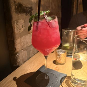 The Kennedy - Prickly pear drink - Wine Bars Near Me - Knoxville, Tennessee