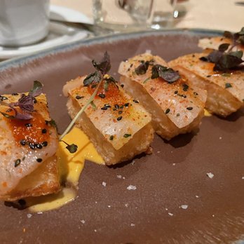 Sugarcane - Yellowtail Hamachi Crispy Rice - Cocktail Bars Near Me - Las Vegas, Nevada