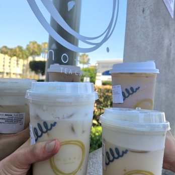 Motto Tea Cafe - Gardenia Green Milk Tea with Cheese Mousse, Gardenia Green Tea with Cheese Mousse, and Taro Milk - Bubble Tea Near Me - San Gabriel, California Motto Tea Cafe - Gardenia Green Milk Tea with Cheese Mousse, Gardenia Green Tea with Cheese Mousse, and Taro Milk - Bubble Tea Near Me - San Gabriel, California