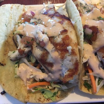 Red Lobster - Close up of my tilapia tacos - Seafood Near Me - San Marcos, Texas Red Lobster - Close up of my tilapia tacos - Seafood Near Me - San Marcos, Texas