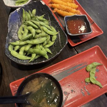 Umai Omakase - Miso soup, truffle edamame & tempura shrimp - Sushi Bars Near Me - Verona, New Jersey Umai Omakase - Miso soup, truffle edamame & tempura shrimp - Sushi Bars Near Me - Verona, New Jersey