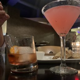 Blueberry lemon drop and Old fashioned Blueberry lemon drop and Old fashioned
