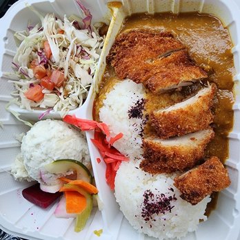 Dell's Kitchen and Bakery - Chicken katsu curry. Tasty but not generous with the chicken. - Asian Fusion Near Me - Honolulu, Hawaii Dell's Kitchen and Bakery - Chicken katsu curry. Tasty but not generous with the chicken. - Asian Fusion Near Me - Honolulu, Hawaii