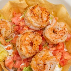 Mexico Restaurant & Bar - Taco Salad with Shrimp