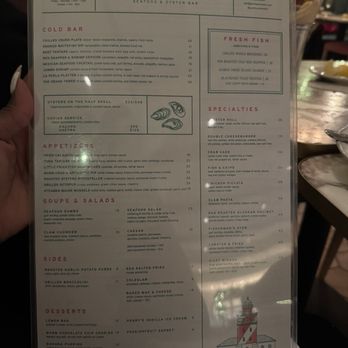 Green Point Seafood and Oyster Bar - Menu - Seafood Near Me - Dallas, Texas