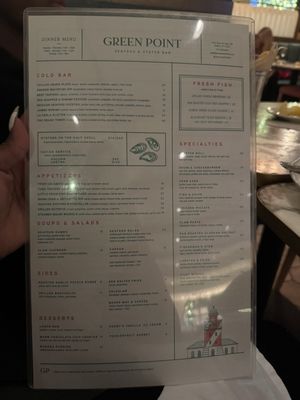 Menu photo 7 Green Point Seafood and Oyster Bar Dallas, TX