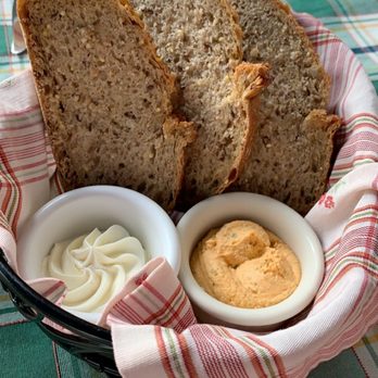 Schmankerl Stube - Warm bread with homemade spreads brought to the table while you order. - German Near Me - Hagerstown, Maryland Schmankerl Stube - Warm bread with homemade spreads brought to the table while you order. - German Near Me - Hagerstown, Maryland