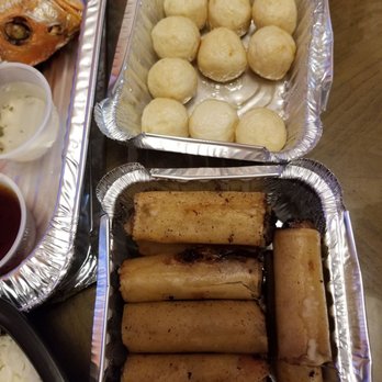 Zul Cafe and Grill - Fried pork egg rolls and fish balls - Filipino Near Me - Norwalk, Connecticut