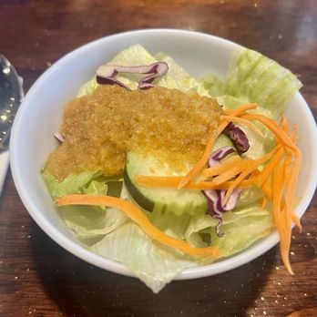 Siam Thai & Sushi - Salad w/Ginger Dressing - Thai Near Me - Clearwater, Florida Siam Thai & Sushi - Salad w/Ginger Dressing - Thai Near Me - Clearwater, Florida