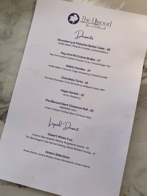 Menu photo 1 The Ellwood Goleta, CA Menu photo 1 The Ellwood Goleta, CA