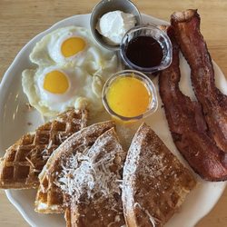 The Original Pancake House - '''Coconut Waffle