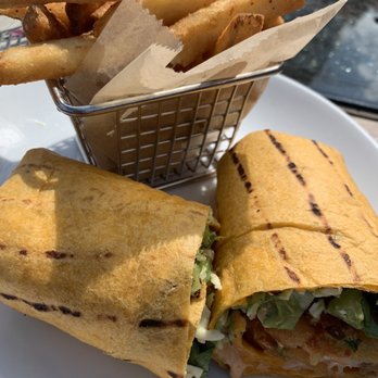 Proving Ground Waterfront Dining - Baja Shrimp Wrap - Tiki Bars Near Me - Highlands, New Jersey Proving Ground Waterfront Dining - Baja Shrimp Wrap - Tiki Bars Near Me - Highlands, New Jersey