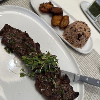 Madrono Restaurant - Churrasco  Gallo Pinto  plantains - Latin American Near Me - Miami, Florida