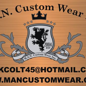 MAN Custom Wear - Customized Merchandise Near Me - Bensalem, Pennsylvania MAN Custom Wear - Customized Merchandise Near Me - Bensalem, Pennsylvania