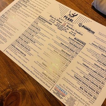 The Pearl - New menu - Sports Bars Near Me - Manchester, Connecticut