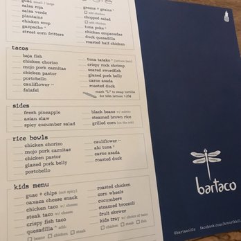 Bartaco - Yes, thats how your order! - Tacos Near Me - Raleigh, North Carolina Bartaco - Yes, thats how your order! - Tacos Near Me - Raleigh, North Carolina