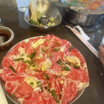 Mokkoji Shabu Shabu - $42.98 xl ( 20 PCs) Prime Rib - Hot Pot Near Me - Riverside, California