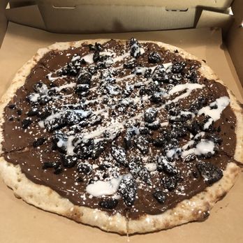 Mac's @ Milewide - Nutella and Oreo pizza with butterfinger. - Pizza Near Me - Louisville, Kentucky