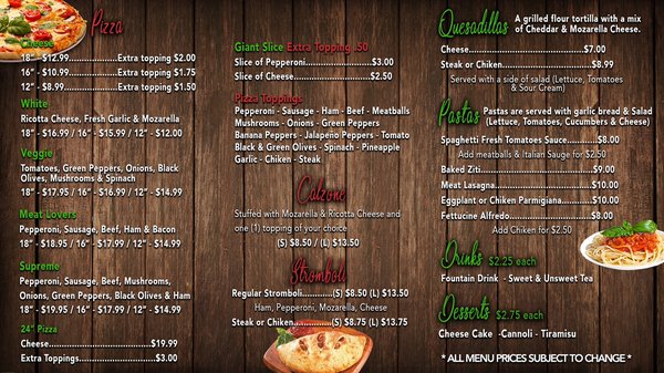 Menu photo 3 Henriquez Pizza Thomasville, NC Menu photo 3 Henriquez Pizza Thomasville, NC