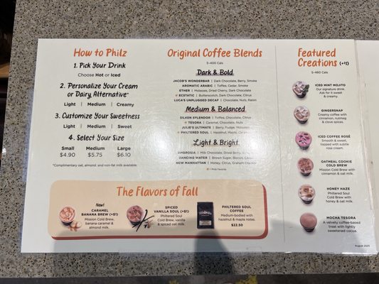 Menu photo 4 Philz Coffee San Diego, CA Menu photo 4 Philz Coffee San Diego, CA