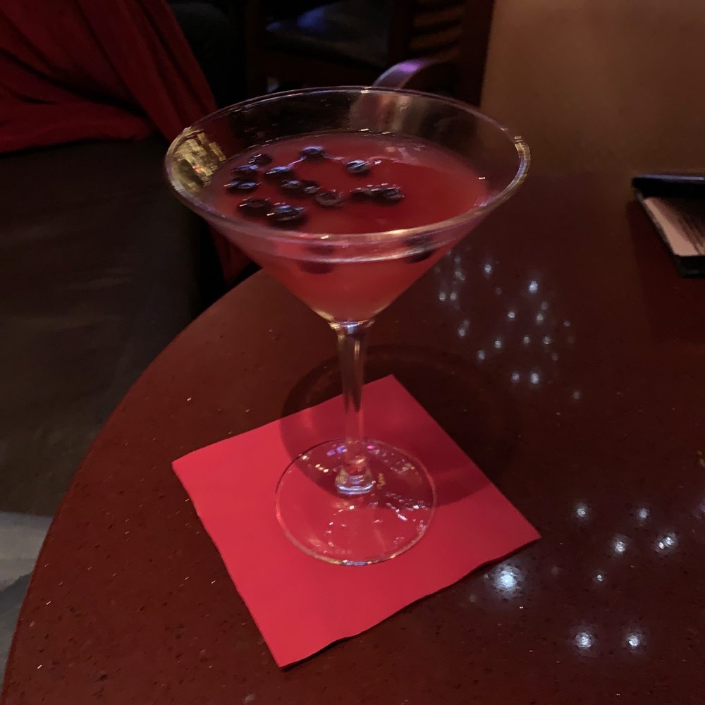 Bistango Martini Lounge - Huckle berry martini - Lounges Near Me - Spokane, Washington