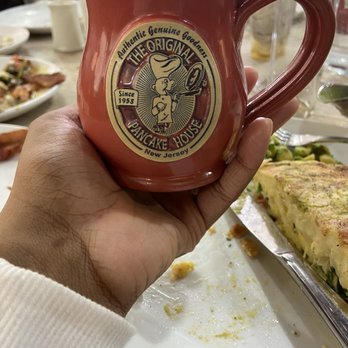 Original Pancake House - These are the coffee mugs that are served and can be sold for $25 - Breakfast & Brunch Near Me - Edgewater, New Jersey Original Pancake House - These are the coffee mugs that are served and can be sold for $25 - Breakfast & Brunch Near Me - Edgewater, New Jersey