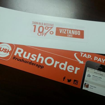 Viztango Cafe - RushOrder app Promotion. - Italian Near Me - Los Angeles, California Viztango Cafe - RushOrder app Promotion. - Italian Near Me - Los Angeles, California