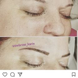 WOW BROW by Karin - Another angle of my eyebrows