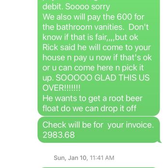 Baas Cabinets and Remodeling - Final bill was paid - Cabinetry Near Me - Daleville, Indiana Baas Cabinets and Remodeling - Final bill was paid - Cabinetry Near Me - Daleville, Indiana