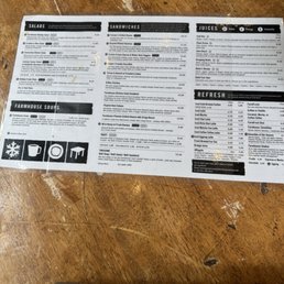 Menu December 2024