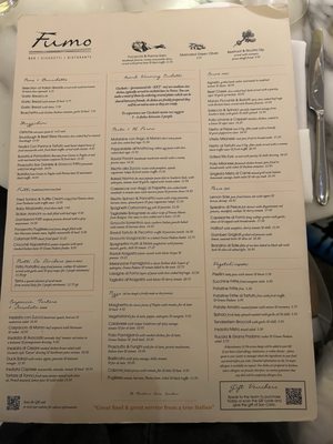 Menu photo 3 Fumo London, XGL Menu photo 3 Fumo London, XGL